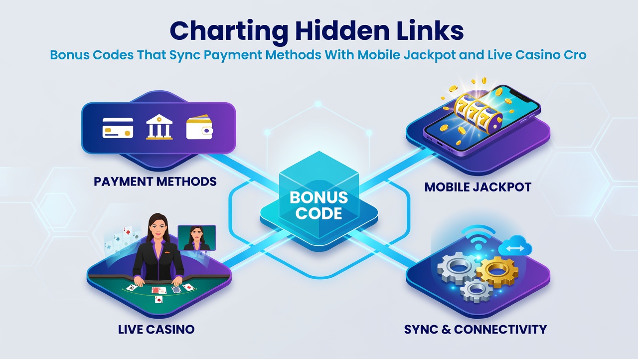 Screenshot of mobile app interface displaying synced bonus code activation between jackpot meter and live dealer table