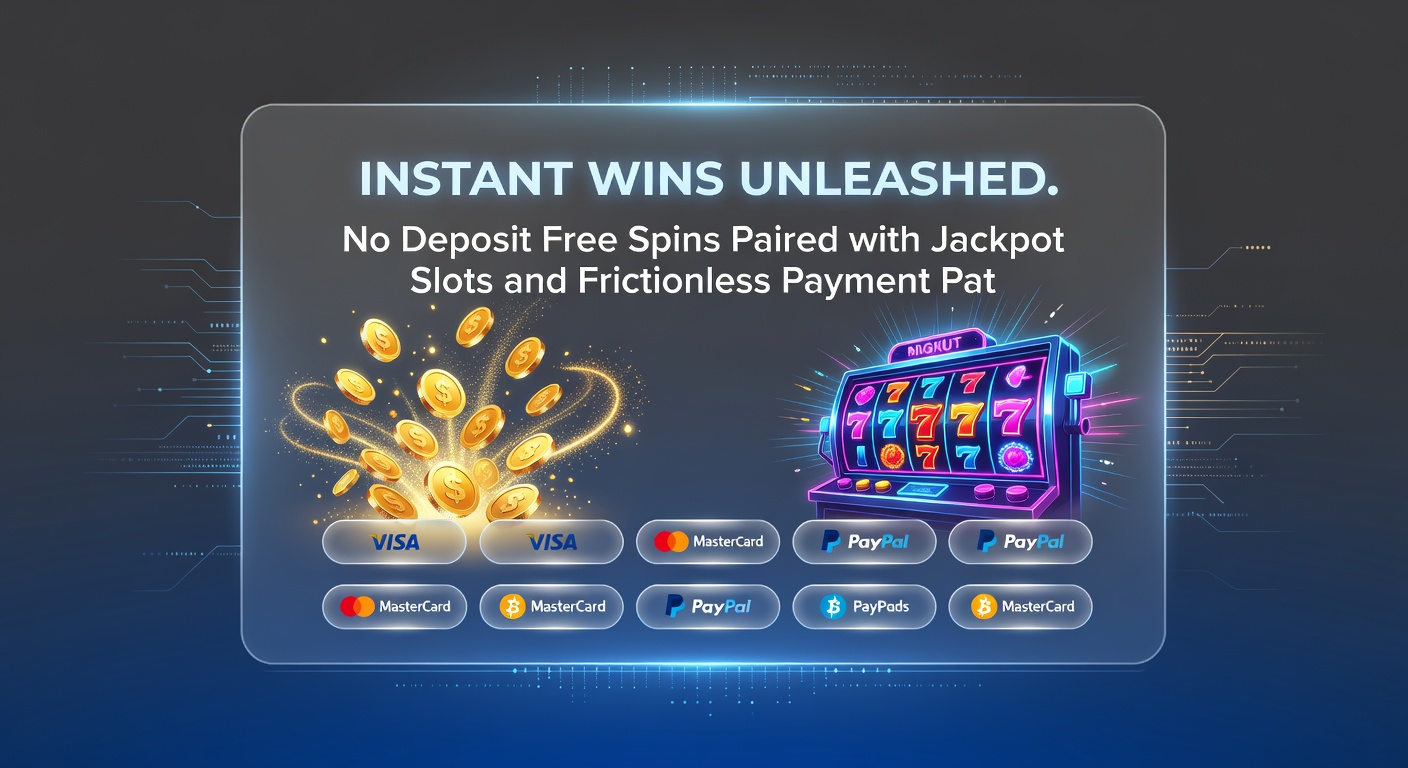 Sleek payment interface showing instant deposit buttons alongside exploding jackpot win screens on a mobile device