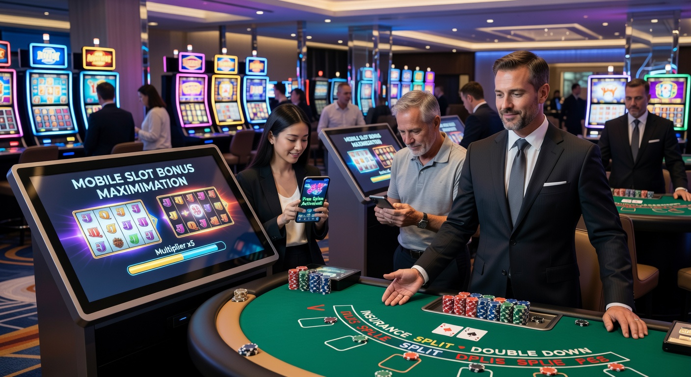 Close-up of casino app showing bonus balance transferring between slot and live dealer sections