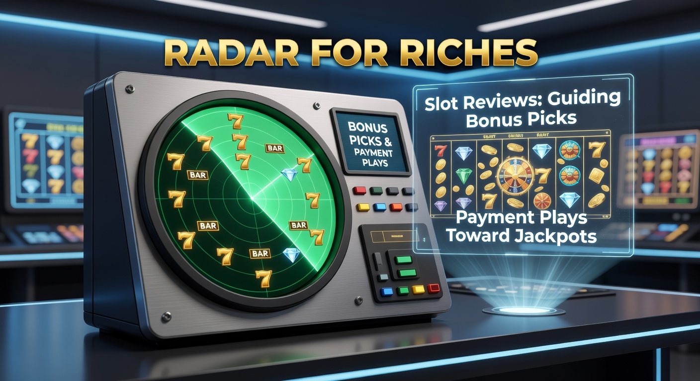 Dynamic slot review interface displaying bonus multipliers, payment icons, and jackpot meters glowing toward peak wins