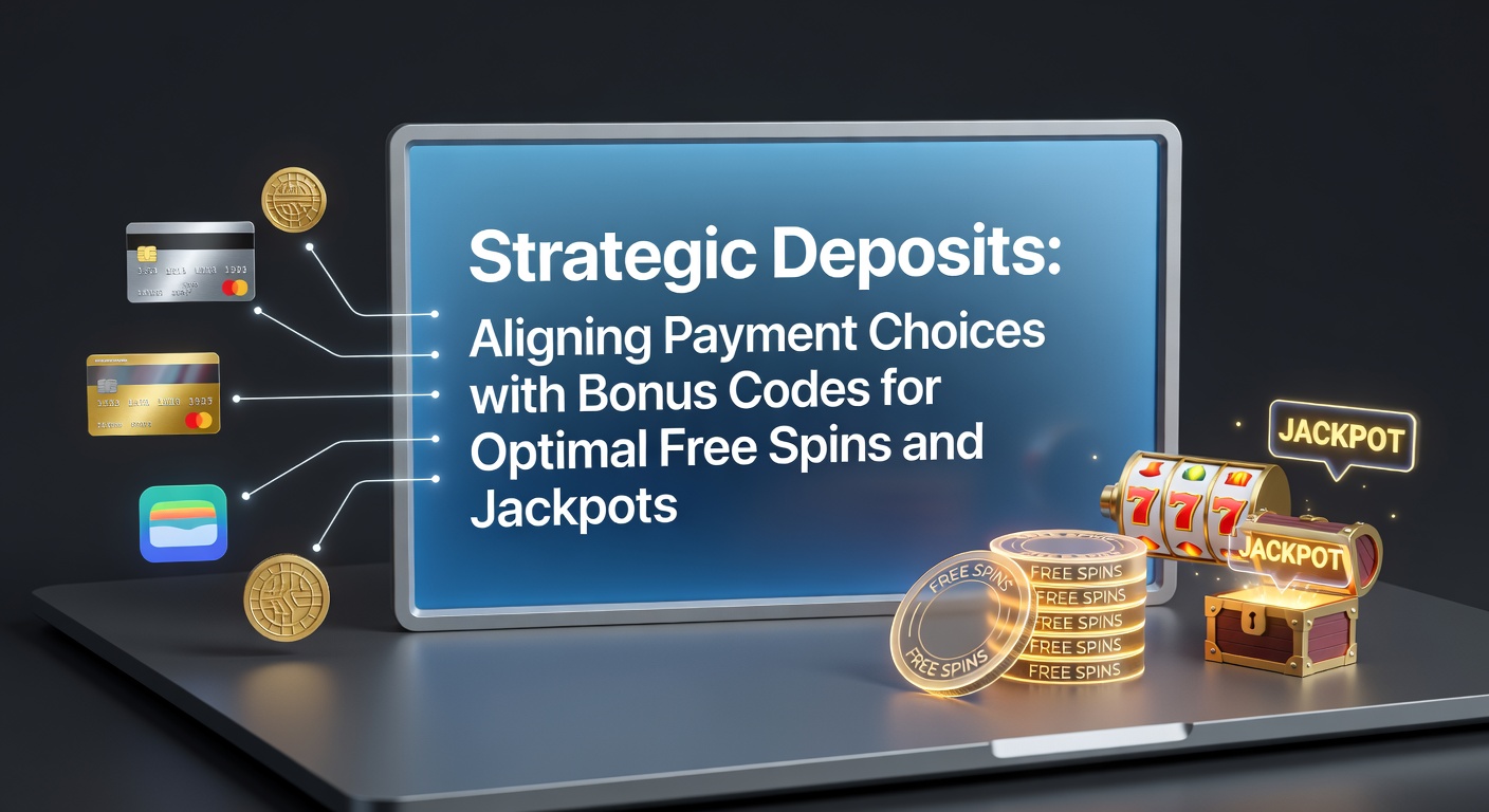 Casino player strategically selecting payment method and entering bonus code on mobile slot screen, highlighting free spins activation